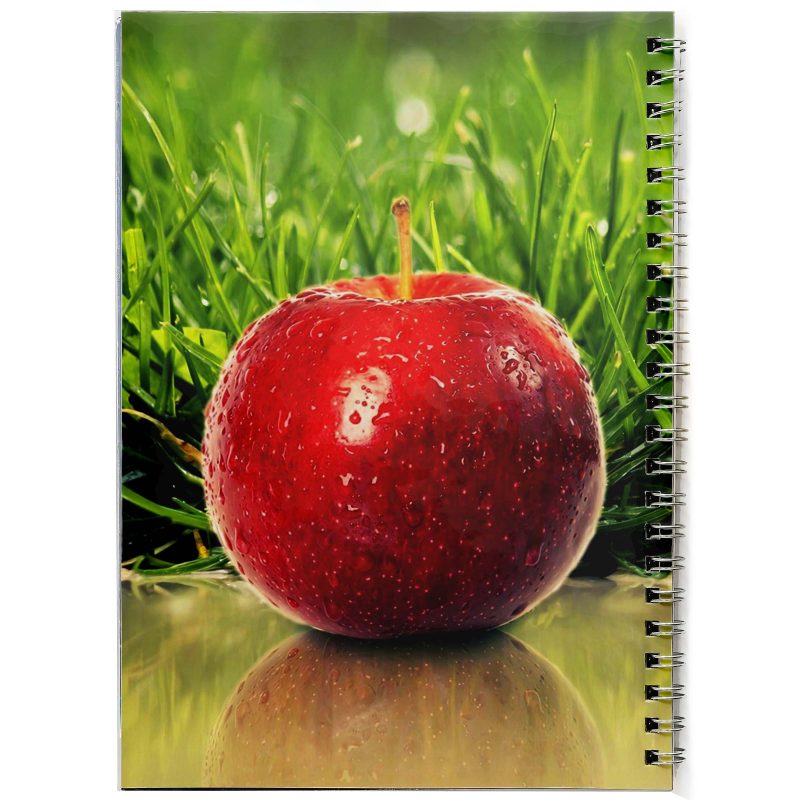 دفتر طراحی یونوت مدل پسرانه طرح سیب کد B-41